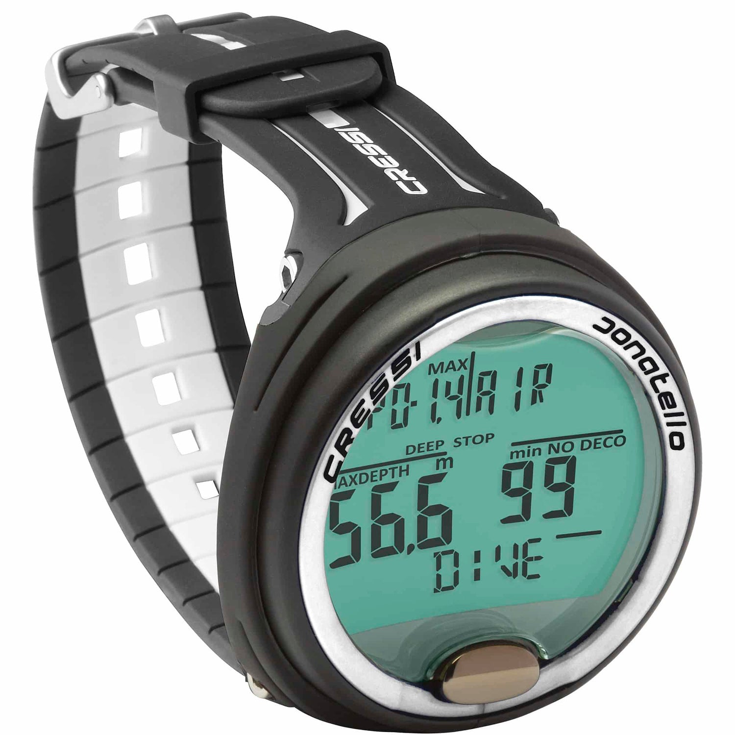 Cressi Donatello Diving Computer - Black/White - Go Dive Tasmania