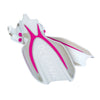 Oceanic Manta Ray Fin - White/Pink - Go Dive Tasmania