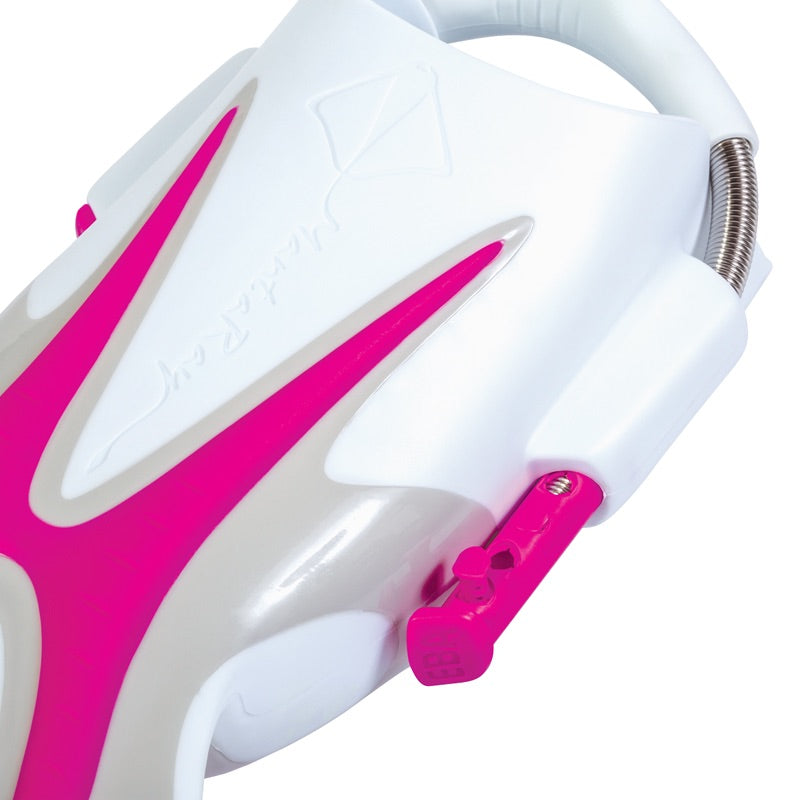 Oceanic Manta Ray Fin - White/Pink - Go Dive Tasmania