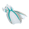 Oceanic Manta Ray Fin - White/Sea Blue - Go Dive Tasmania