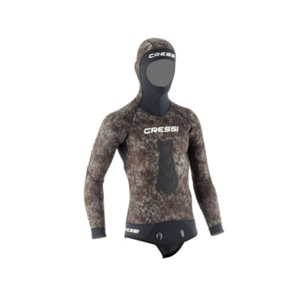 Cressi Tracina 7mm Open Cell - Jacket Only - Go Dive Tasmania