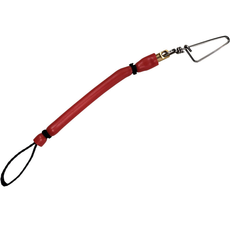 Rob Allen Gun Bungee w/Swivel Clip - Red - Go Dive Tasmania