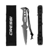 Cressi Black Mamba Knife - Go Dive Tasmania