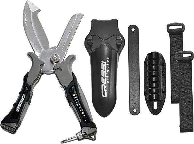 Cressi Alligator Scissor/Knife - Go Dive Tasmania
