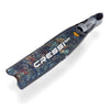 Gara Modular Team Carbon Fins MD - Green Camo - Go Dive Tasmania