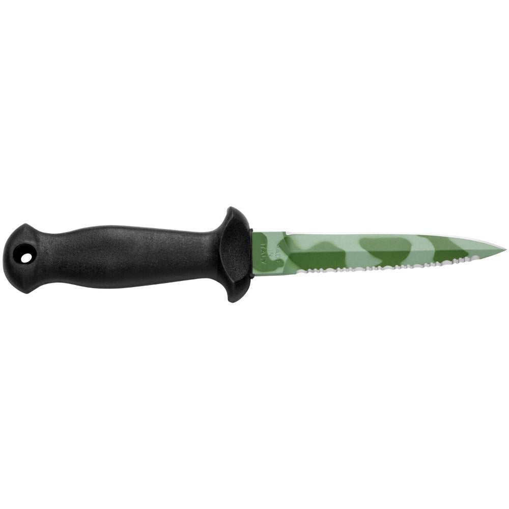 MAC Sub 11 D Camo Knife - Go Dive Tasmania