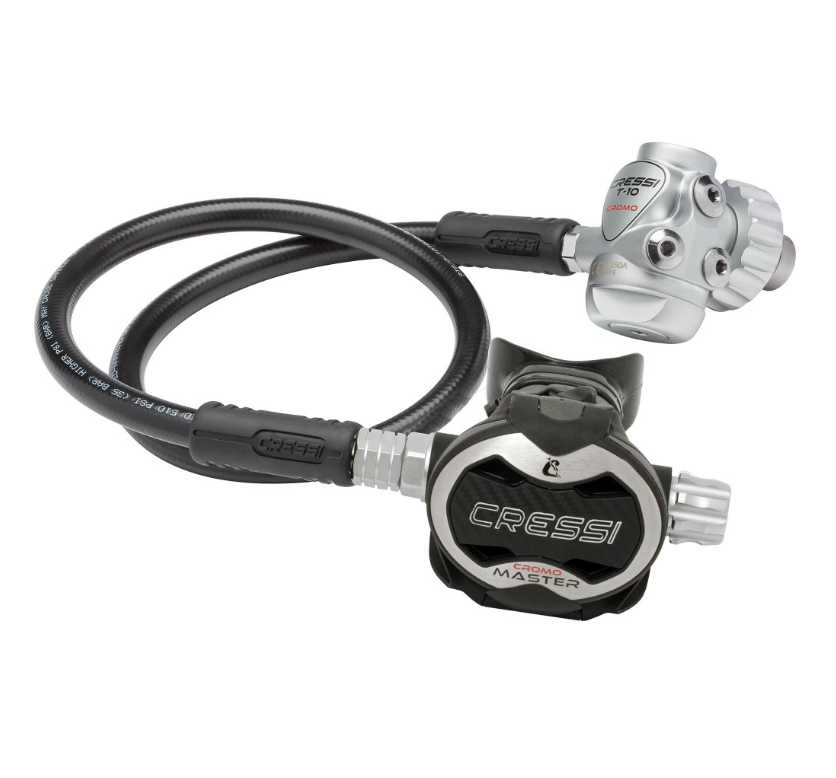 Cressi T10 SC Cromo / Master Regulator - DIN - Go Dive Tasmania