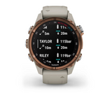Descent™ Mk3i – 43 mm Bronze PVD titanium with French grey silicone band - Go Dive Tasmania