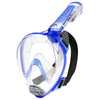 Cressi Duke Dry Full Face Mask - Clear/Blue - Go Dive Tasmania