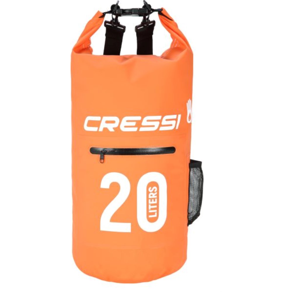 Cressi 20L Dry Bag with Zip - Go Dive Tasmania