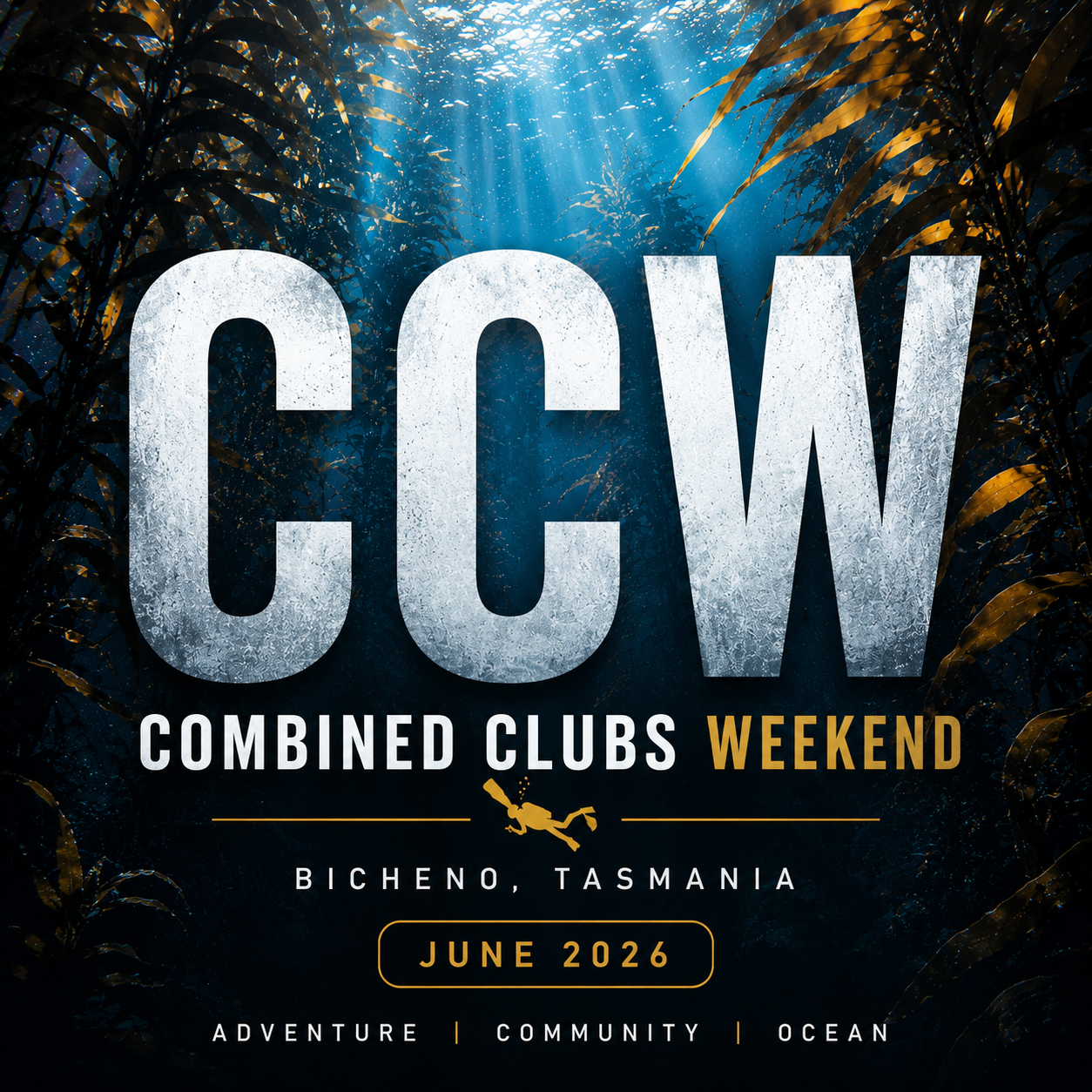 Tasmanian Combined Clubs Weekend 2026 (CCW) - Go Dive Tasmania