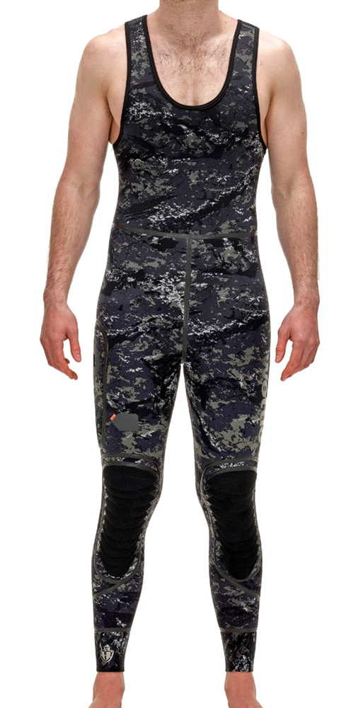 Wettie Signature Commercial 7mm 'Lined' Wetsuit Long Johns - Mens - Go Dive Tasmania