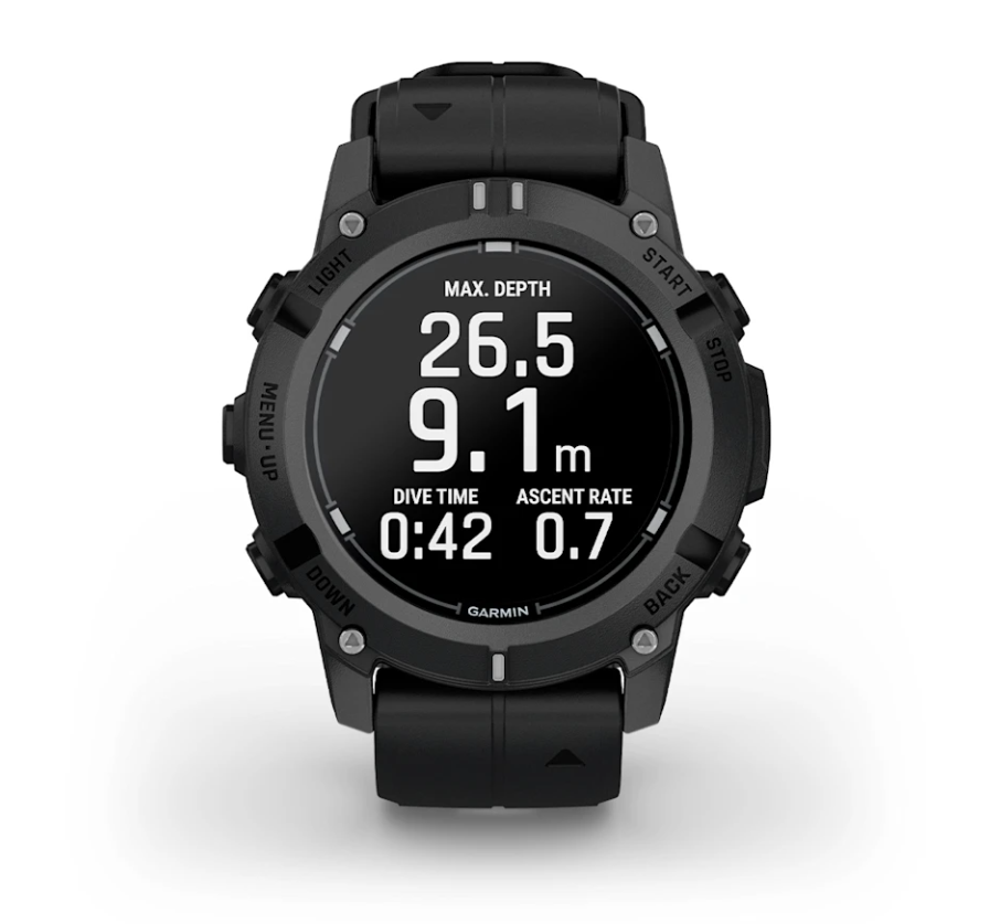 Descent™ G2 Black with Black Band - Go Dive Tasmania