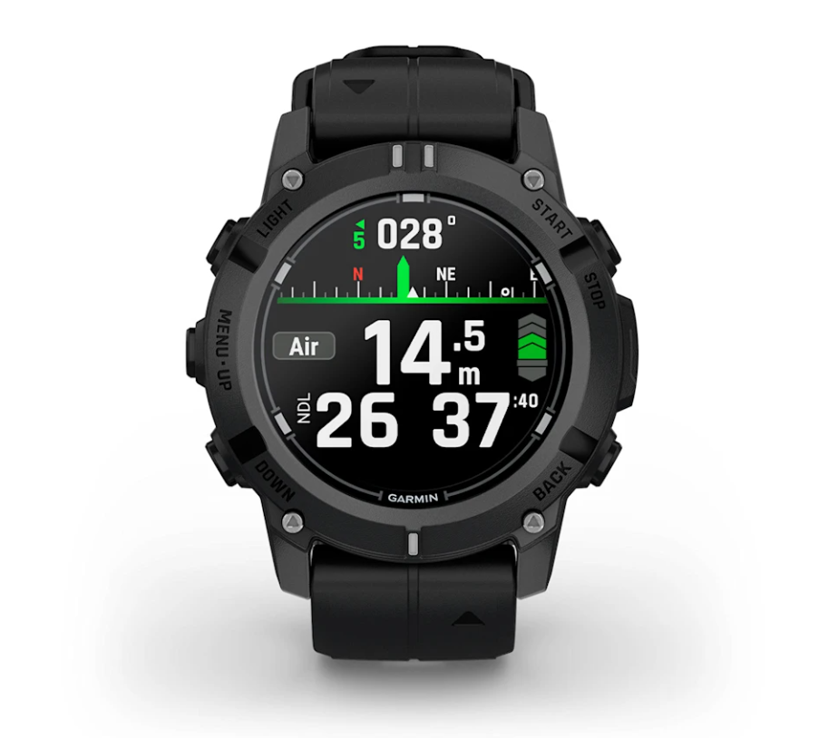 Descent™ G2 Black with Black Band - Go Dive Tasmania
