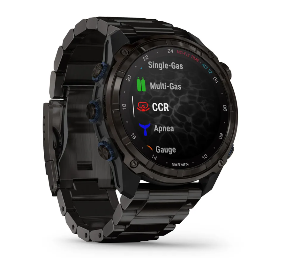 Descent™ Mk3i – 51 mm Carbon DLC titanium with DLC titanium band - Go Dive Tasmania