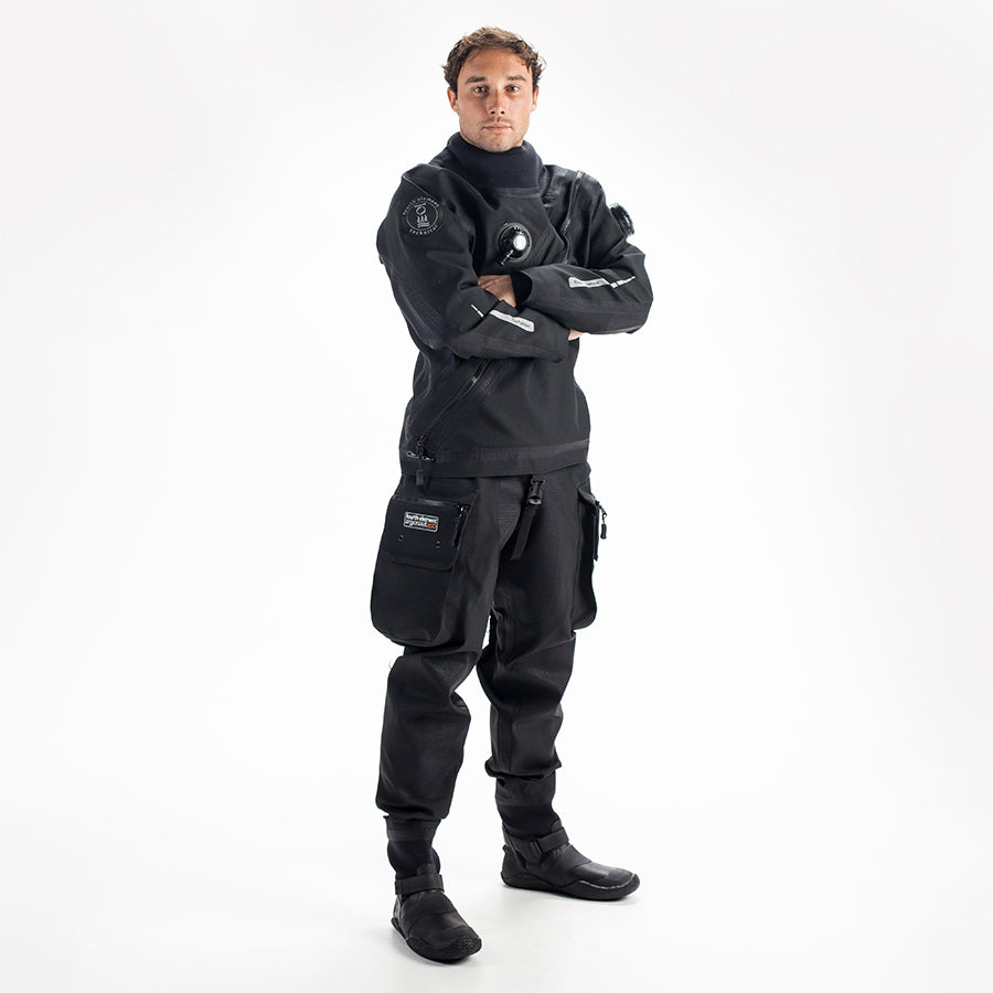 FOURTH ELEMENT ARGONAUT 2.0 STEALTH HYBRID DRYSUIT - MADE TO MEASURE - Go Dive Tasmania