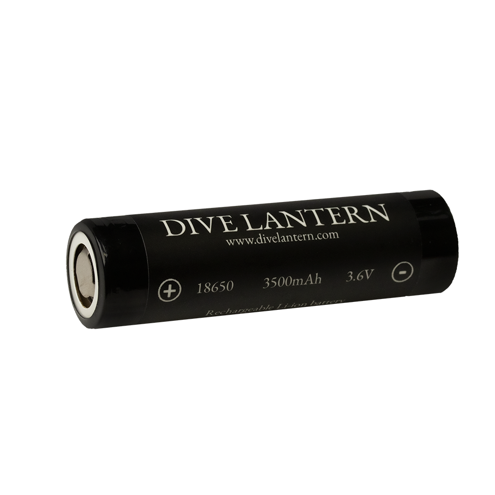 Battery 18650 3500mAh 3.6V (compatible with D10, SN10) - Go Dive Tasmania