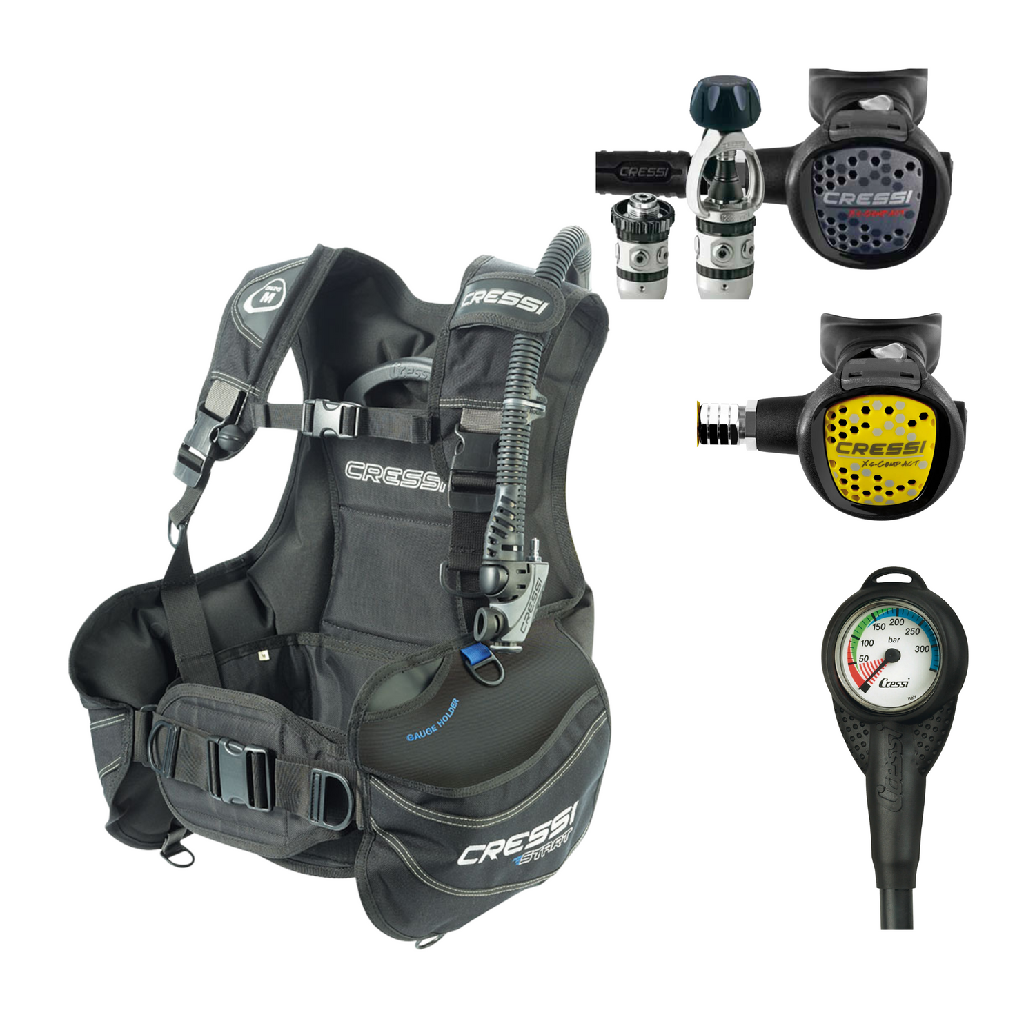 Cressi Start Scuba Package - Go Dive Tasmania